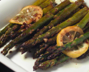 Post image for Lemon-Garlic Roasted Asparagus