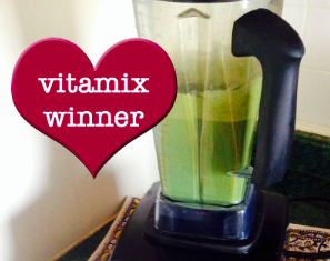 Vitamix Contest Winner!!