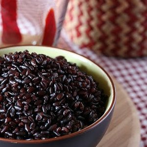 Cooked Black Rice