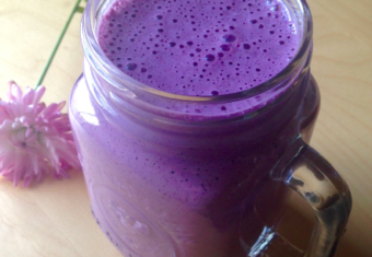 Blueberry Cobbler Post-Workout Smoothie