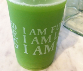 “I Am Healthy” Green Juice