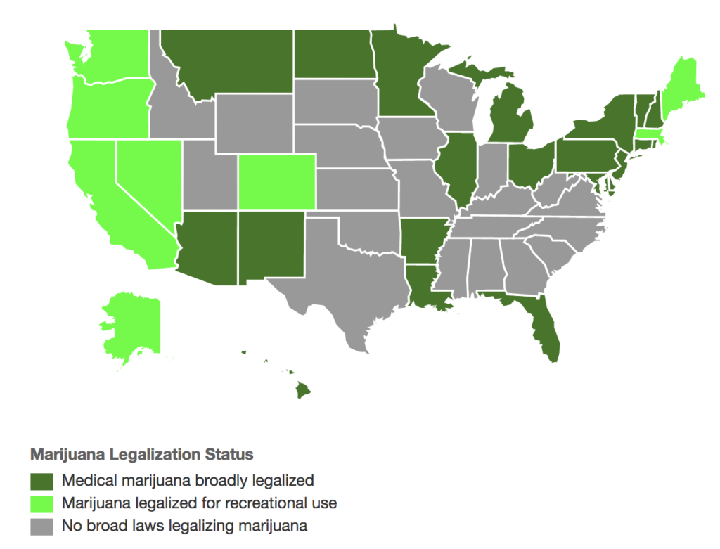 marijuana laws by state Healthy Crush