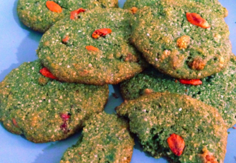 Spirulina Power Cookies (Holiday Recipe)